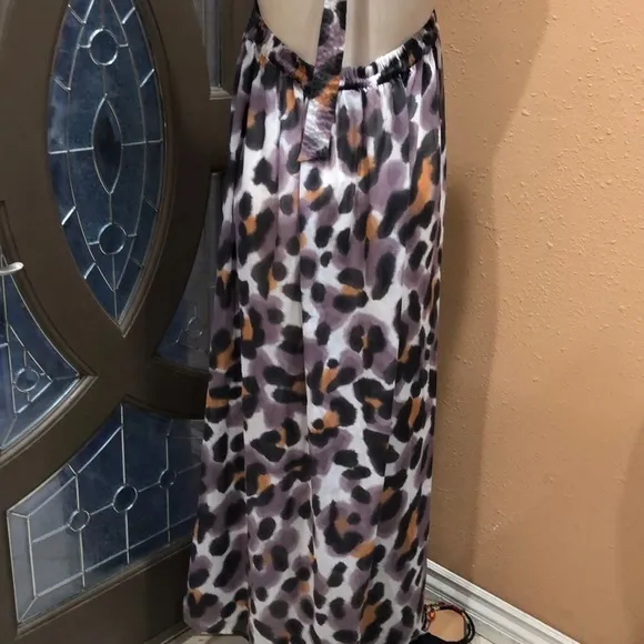 Rosa faia sheer halter dress - Image 5