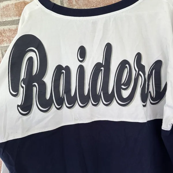 XXL Raiders Long Sleeve Spirit Jersey - Image 6