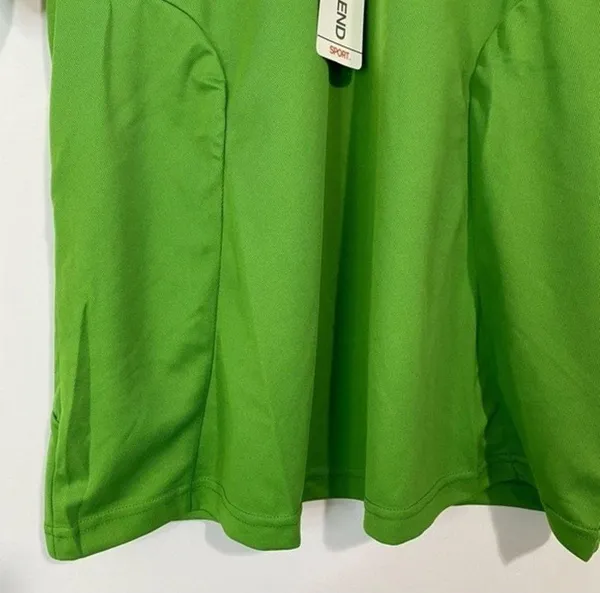 North End Sport Women’s Short Sleeve Moisture Wicking Polo Valley Green XL NWT - Image 4