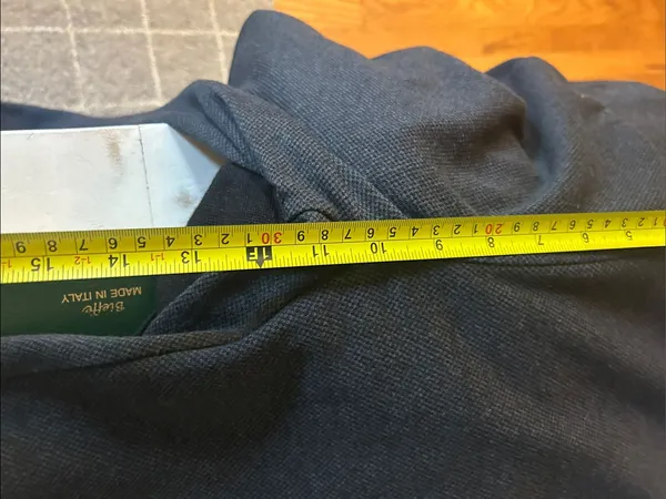Time & Tru Charcoal Black Stretch Knit Women's Straight Leg Pants | Size XS - Image 7