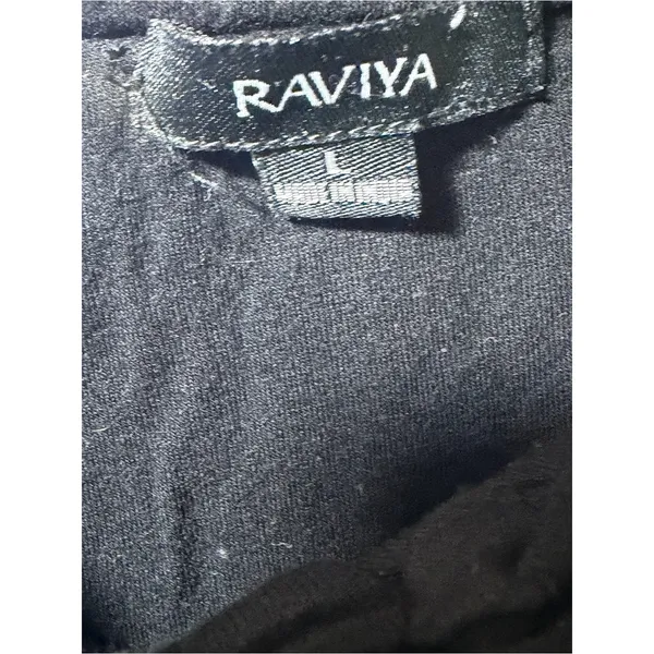 Raviya Black Ombre Maxi Swim Coverup Dress Strapless L 12 14 - Image 2