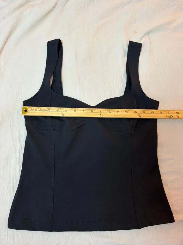 Free People Somewhere Sometime Cami in Black Size Medium - Image 5