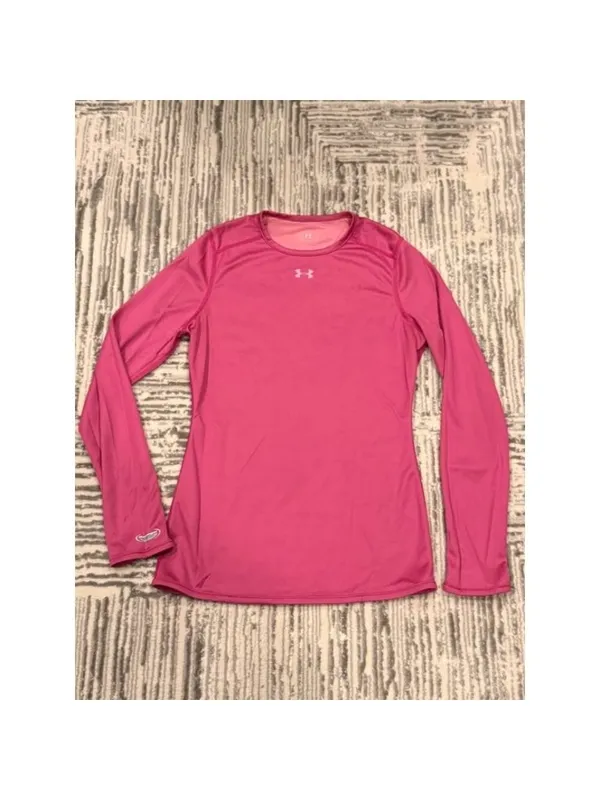NEW Under Armour women's small pink reversible All-Season Gear top MSRP $70 - Image 5