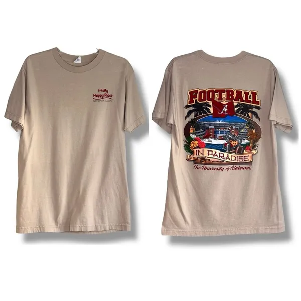 Big Al Alabama Crimson Tide Football in Paradise short sleeve T-shirt medium - Image 2