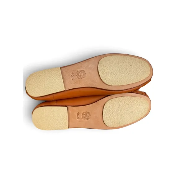 Elf shoes women's 10.5 Bali Muse ankle strap leather ballet flats zip handmade - Image 5