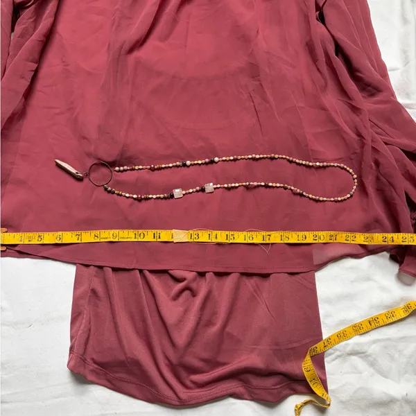 Elegant Women's Blouse in Rose by [Brand] Pink Size XL - Image 14