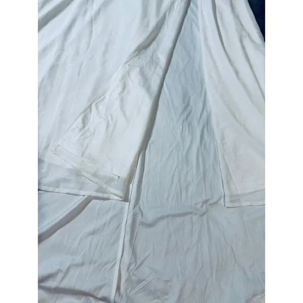 NWT Lulus Adorna White Off-the-Shoulder Maxi Dress Size XL‎ White Sleeves - Image 5