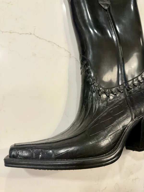 Donald Pliner Cowboy Rain Boots - Image 4