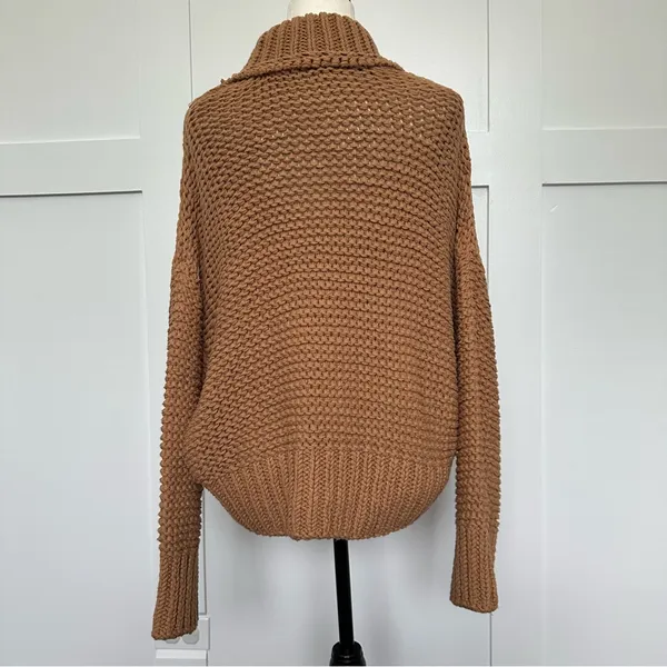 Free People My Only Sunshine Chunky Knit Sweater Large - Image 7