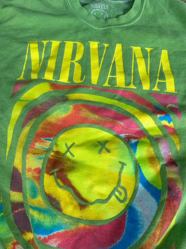Nirvana Urban Outfitters Sweatshirt Oversized - Image 4