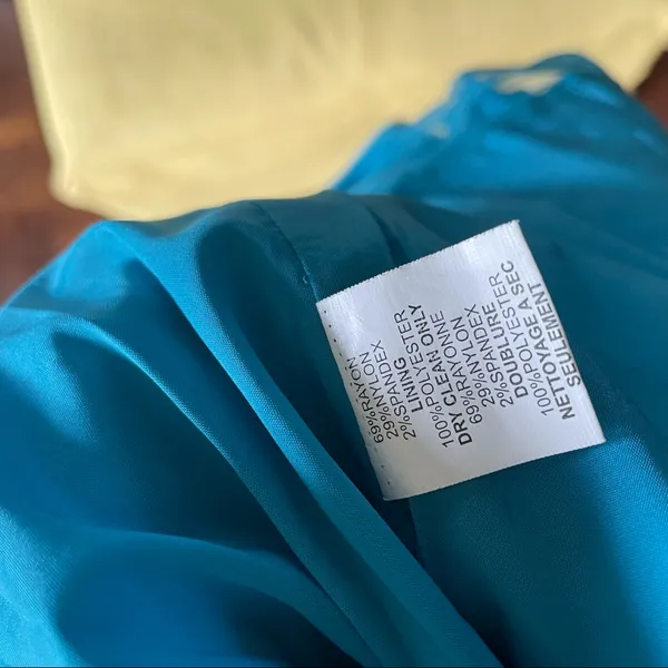 Trina Turk Cerulean knit Dress Embellished - Image 6