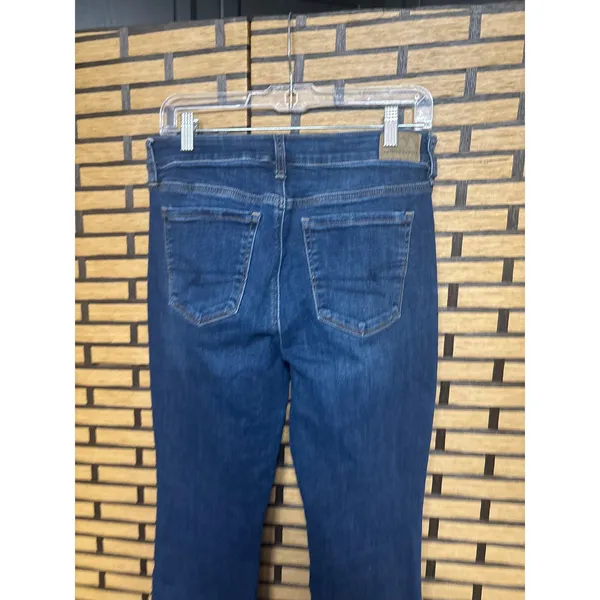 American Eagle Next Level Stretch High Rise‎ Skinny Kick Jeans Size 10 Short - Image 3