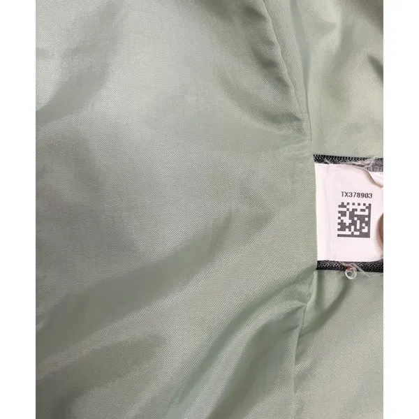 The North Face HyVent Rain Jacket Womens Small Grey White Hooded Shell Coat - Image 12