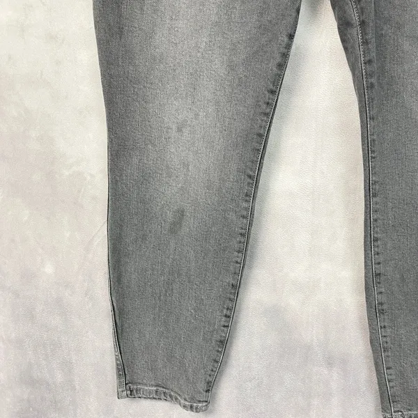 Good American Womens Good Curve Skinny Jeans 16 Washed Black High Rise Stretch - Image 11