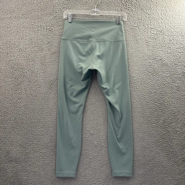 Lululemon Wunder Train High Rise Leggings 25" Misty Glade Green Athletic Women 8 - Image 2