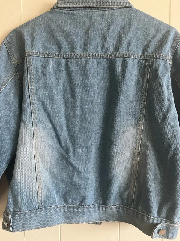 Alternative Denim 3/4 Sleeves Jean Jacket - Image 9