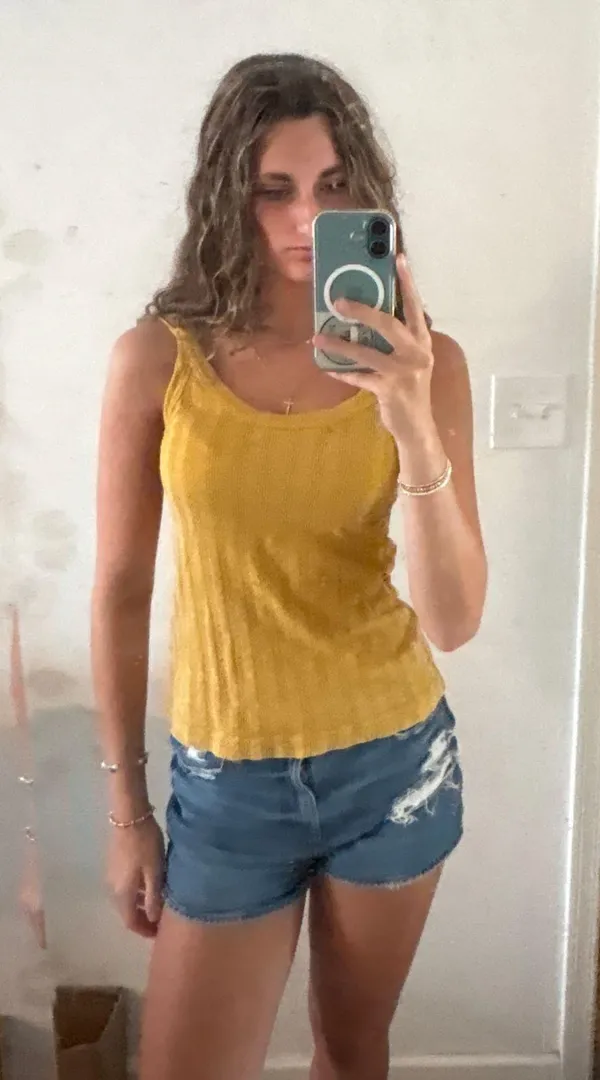 Universal Threads Yellow Tank Top - Image 2