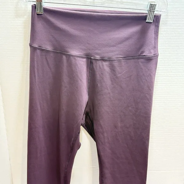 Lululemon Womens Leggings Purple Wunder Under High Rise Pull On Workout Size 6 - Image 2