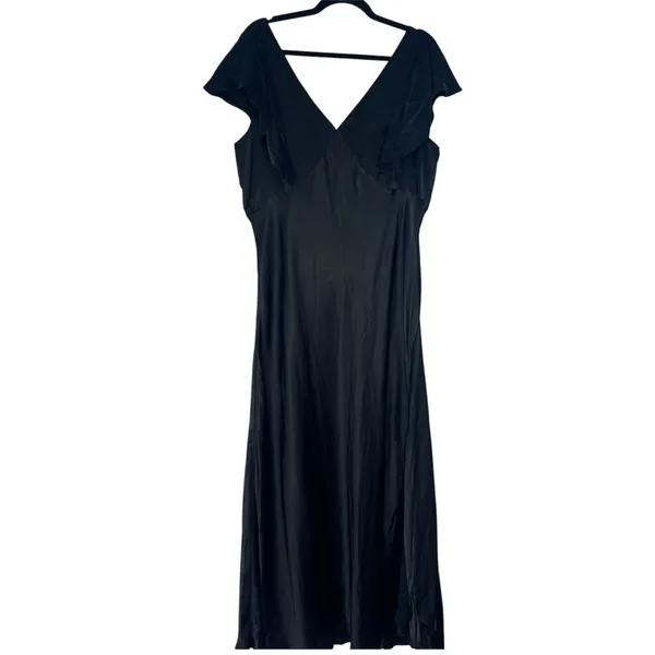 NWT White House Black Market Satin Slip Maxi Dress - Image 5