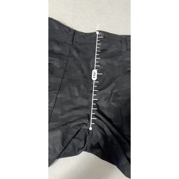 Liverpool Los Angeles Black Camo Tonal Jogger Pants Size 14/32 Zipped Cuffs - Image 9