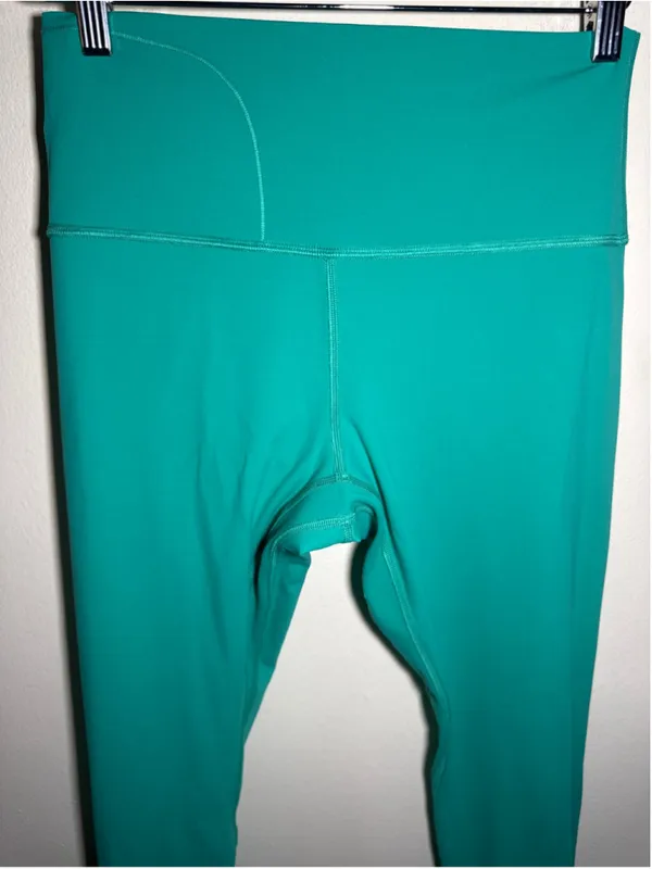 Lululemon align Leggings Sz 10 Green High Rise - Image 9