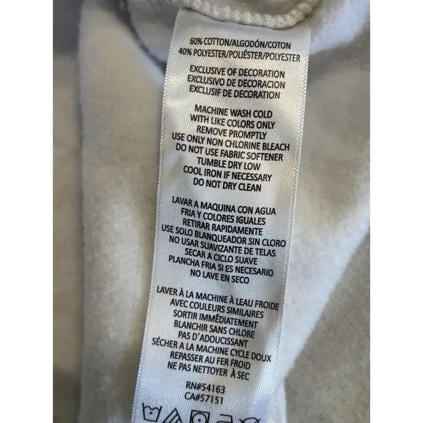 Calvin Klein Performance Sweatshirt Size M Long Sleeve‎ Soft Cord/Toggle Hem - Image 7