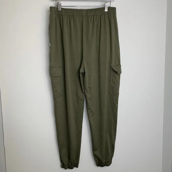 Vuori Boyfriend Cargo Jogger Pants Athletic Green Womens XL - Image 3
