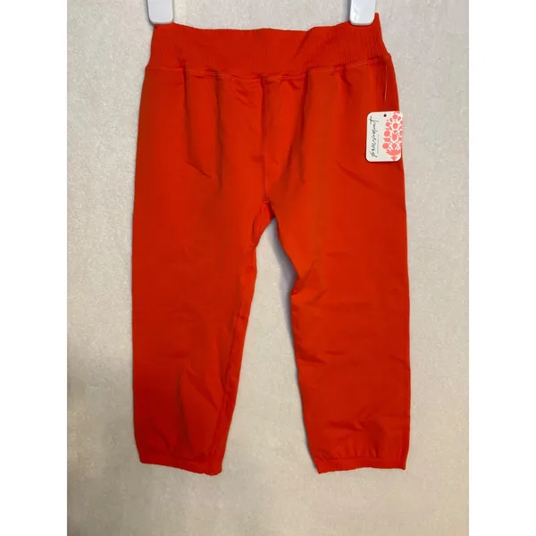 Free People Movement Good Karma Micro 3/4 length‎ High Rise Capri Leggings NEW - Image 8