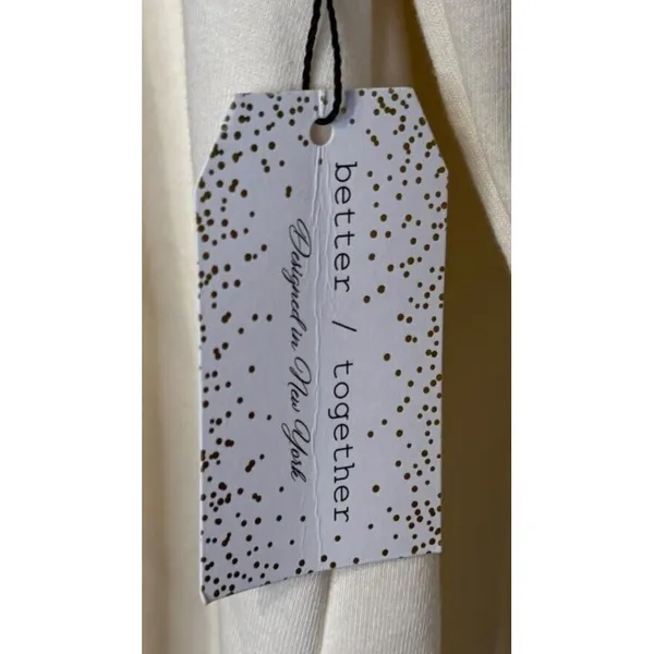 Better/Together Women's Sweatshirts "I'm On Santa's Flawless List"‎ Medium NWT - Image 5