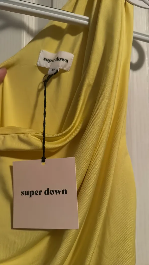superdown Dress yellow  - Image 4