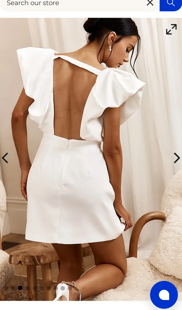 Selfie Leslie Dress White - Image 3