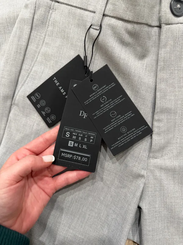Business pants Gray Size XS - Image 4