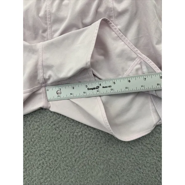 Lululemon Hotty Hot Shorts High Rise 4" Pale Pink Athletic Athleisure Women's 8 - Image 8