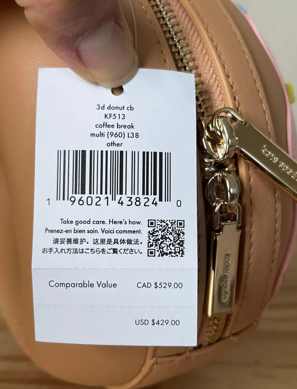 Kate Spade 3D Donut Crossbody - Image 3