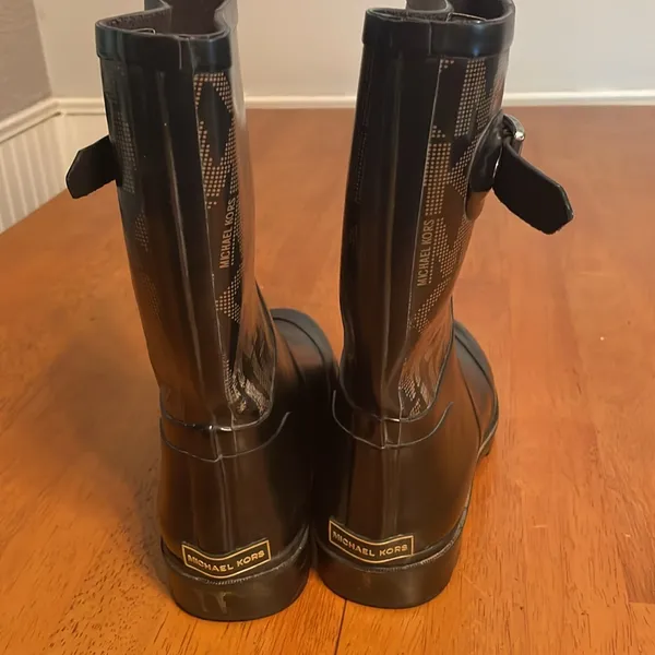 MICHAEL MICHAEL KORS MK logo rain boots - Image 6