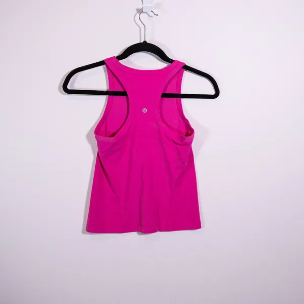 Lululemon Women's Align Waist-Length Racerback Tank Top Sonic Pink XS - Image 4