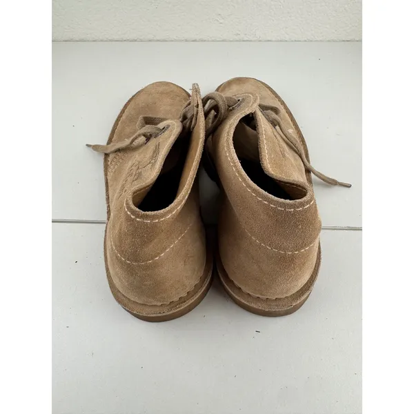 Womens Bata Safari‎ Suede Leather Desert Chukka Ankle Boots Chukka Size 2 Tan - Image 2