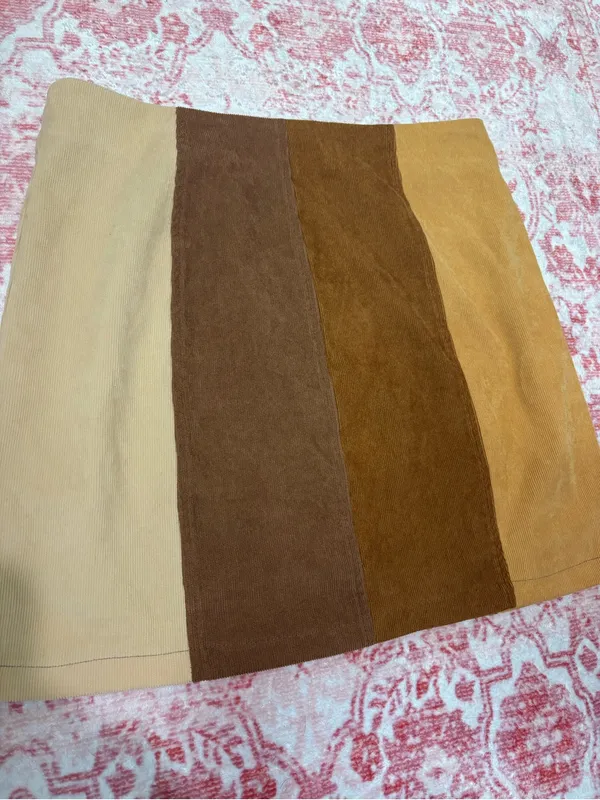 Altar’d State Skirt - Brown Multi - Image 2