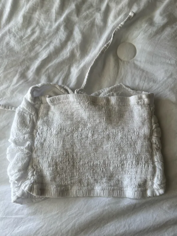 Blanco By nature white crop tank - Image 4