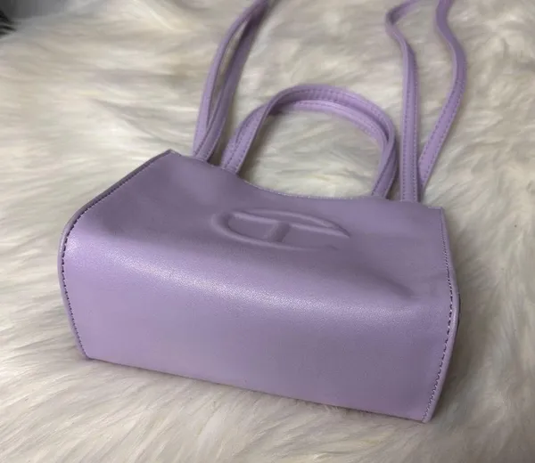 Telfar Mini Crossbody Bag Purple Lavender - Image 5