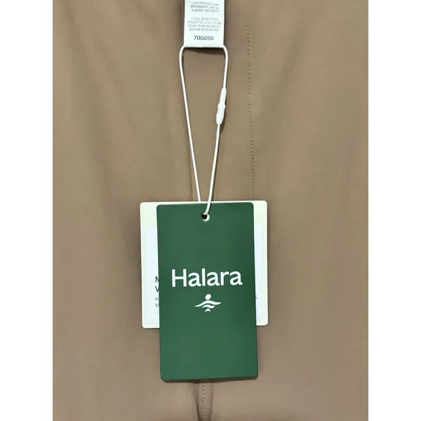 NEW Halara Flex Women's High Waisted Side Pocket Trousers Pants XL Beige - Image 5