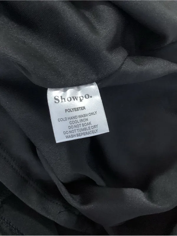 Showpo. Teagan Midi Dress Black Size 6 NWT - Image 8