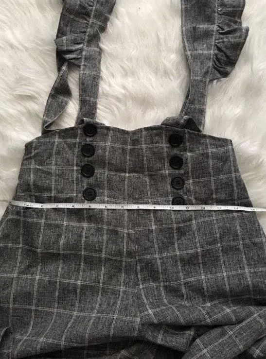 Overall Pants Gray Size XS - Image 4