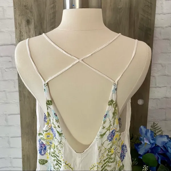 Free People Floral Slip - Image 8