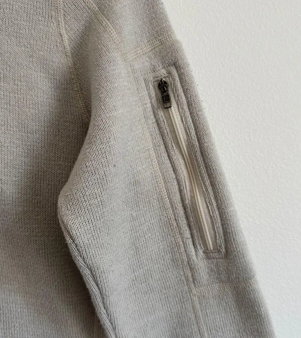 Patagonia Better Sweater Cream 1/4 Zip Pullover Fleece Jacket Women’s Size Small - Image 6