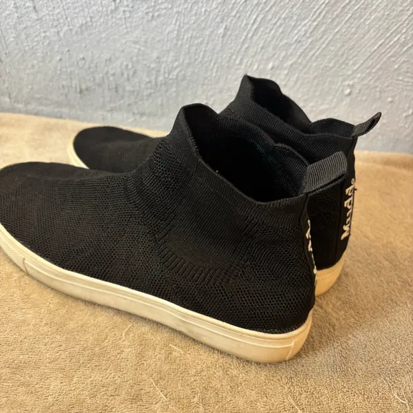 Womens Mudd Sneakers Knit SZ 8.5 M Hitops Georgina Festival - Image 4
