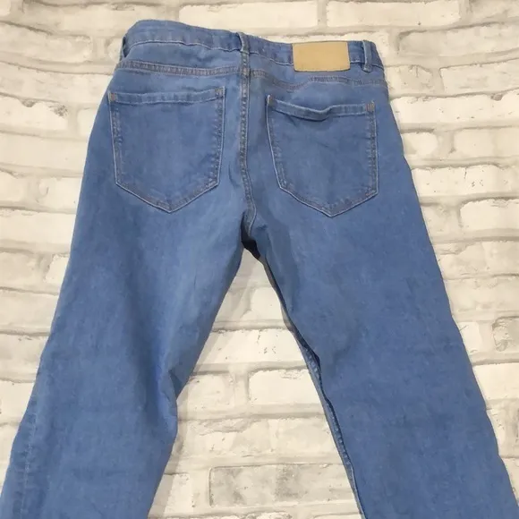Zara blue denim jeans - Image 4