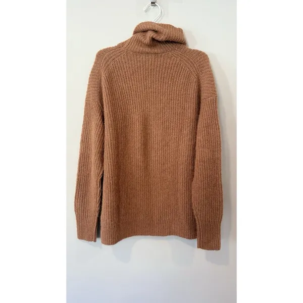J.Crew Relaxed Turtleneck Sweater in Brushed Yarn Size Medium 2822 - Image 6