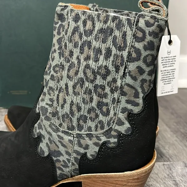Buck & Brana NIB Montana Fashion Leather Booties 7.5 - Image 10
