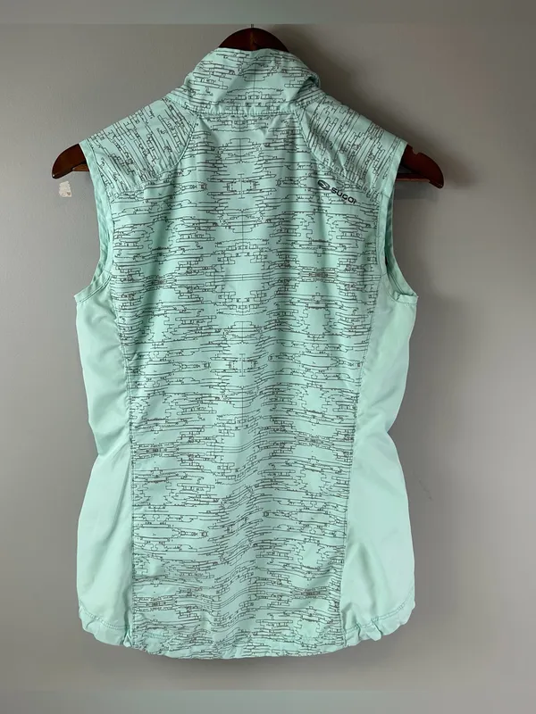 SUGOI Light Aqua Performance Cycling Vest Women's Size Small - Image 2